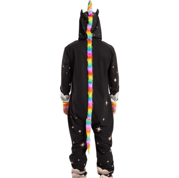 Tipsy Elves NWT Night Mare Unicorn Costume Men's Large ski costume Pajamas - Picture 2 of 15